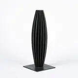 Herbert Mehler, Fuso, 2009, Bronze, braun patiniert