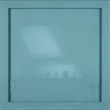 Wolfgang Robbe, "Kann sein! (Reflektortyp, mod.)", 1995, Acryl auf Holz