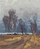 Otto Altenkirch, Feldweg am Geuen