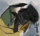 José Guerrero, "Mesage", 1966, Öl auf Leinwand