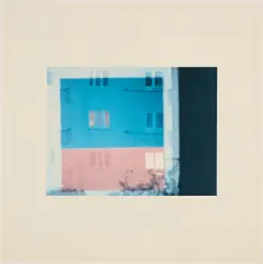 Blinky Palermo, Projektion, 1971, Farboffset auf Karton