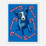 Sweet Like You by George Rodrigue, 2000, screenprint in colors, sold Sep 2022