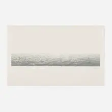 Vija Celmins, Untitled (Ocean), 1972, lithograph on Roll Rives