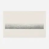 Vija Celmins, Untitled (Ocean), 1972, lithograph on Roll Rives