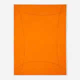 Robert Mangold, Arabesque I (from the Columbus: In Search of a New Tomorrow portfolio), 1992, screenprint in colors on Arches Aquarelle
