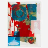 Robert Rauschenberg, Quarry Local One, 1968, offset lithograph in colors