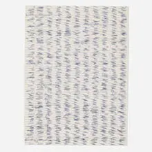 Russell Crotty, Surf Drawing - Blue, 1991, ballpoint pen on paper