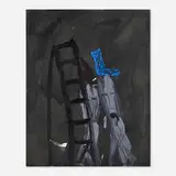Bruce McLean, Matching Sock and Shoes, 1984, acrylic on cotton duck
