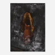 Todd Murphy, Untitled, 1994, mixed media on plexiglass over canvas laid to board