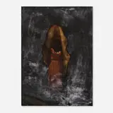 Todd Murphy, Untitled, 1994, mixed media on plexiglass over canvas laid to board
