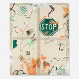 Josh Reames, Signs, 2014, acrylic on canvas