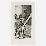 Al Taylor, Untitled (Large Tape), 1988, intaglio on Somerset Satin