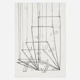 Al Taylor, Untitled (Planes), 1990-1991, lithograph on Rives BFK