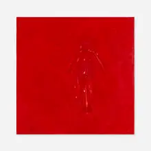 Untitled by Linda Stojak, 2002, oil and mixed media on canvas, sold Jul 2022