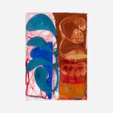 Charles Arnoldi, Untitled, 1995, gouache on paper