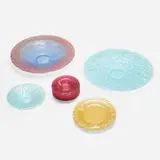 Glen Lukens, Tableware collection, c. 1955, cast glass