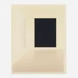 Peter Lodato, Black and White #4 (study), 1979, gouache on paper