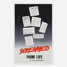 Screamed from Life by Allen Ruppersberg, 1982, screenprint in colors, sold Jul 2022