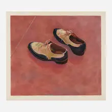 Mark Stock, Dress Shoes I, 1979, pastel on paper