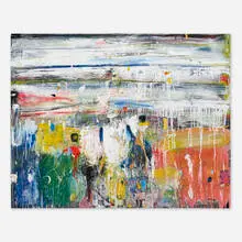 Robert Baribeau, Untitled, 1968, acrylic, mixed media on canvas