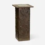 Sculpted Bronze pedestal by Paul Evans, sold Jul 2022