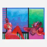 Vladimir Cora, Reposo, 1994, acrylic on canvas