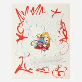 John Matos, Boom, 1990, lithograph and screenprint in colors on Arches