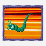 Kenny Scharf, Jade Pea God, 1988, screenprint in colors
