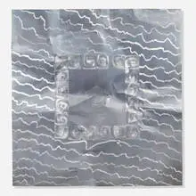 Billy Al Bengston, L Duke 2, 1971, burnished aluminum