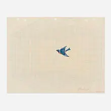 Alexis Smith, Birdcage, 1976, collage on paper