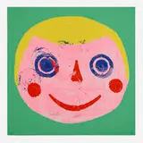 Donald Baechler, Coney Island 2, 1994, screenprint in colors