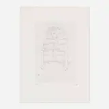 Alexander Calder, Plate (from La Proue de la table), 1967, etching