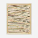 Ed Moses, Untitled, c. 1972, mixed media collage on vellum