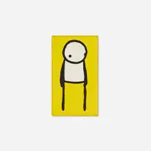 Untitled by Stik, 2010, acrylic on canvas, sold Nov 2024