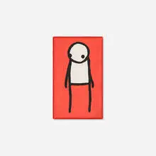 Untitled by Stik, 2011, acrylic on canvas, sold Nov 2024