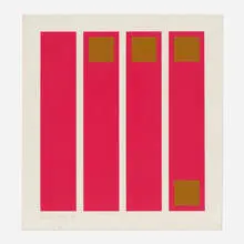 Doug Ohlson, November, 1968, screenprint in colors