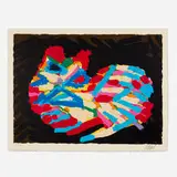 Karel Appel, House Cat (from the Cats portfolio), 1978, screenprint in colors