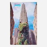 Jeff Koons, Rockefeller Center Puppy poster, 2000, offset lithograph in colors with hand-drawn elements
