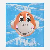 Jeff Koons, WOW (Works on Whatever) Project beach towel, 2008, digital print on brushed cotton towel