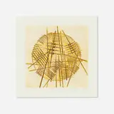 Arnaldo Pomodoro, Untitled, 1965, etching and aquatint in colors