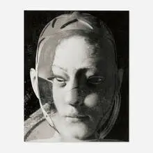 Anna Ostoya, Two Faces, Judith and a Robot, Close Up, 2016, archival inkjet on paper