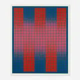 Julian Stanczak, Trespass, 1979, screenprint in colors