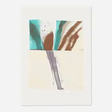John Chamberlain, Plate VIII (from the Flashback suite), 1981, lithograph in colors on BFK Rives