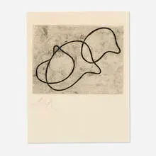 Jean Arp, Untitled (from Surrealism between Two Wars: International Anthology of Contemporary Engraving, Volume 2, from the series The Forerunners of the Avant-Garde), 1966, etching