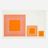 Richard Anuszkiewicz, Carnegie Institute exhibition print