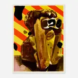 Dana Schutz, Relic, 2006, lithograph in colors on Saunders Waterford