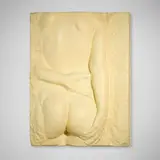 George Segal, Gazing Woman (from the An American Portrait portfolio), 1975, vacuum-formed plastic