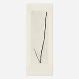 Carmela Gross, Gancho, 1995, drypoint and aquatint
