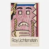 Roy Lichtenstein, Portland Center exhibition poster, 1980, offset lithograph in colors