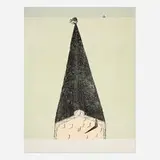 Martin Puryear, Untitled (Navy Pier), 1984, lithograph in colors